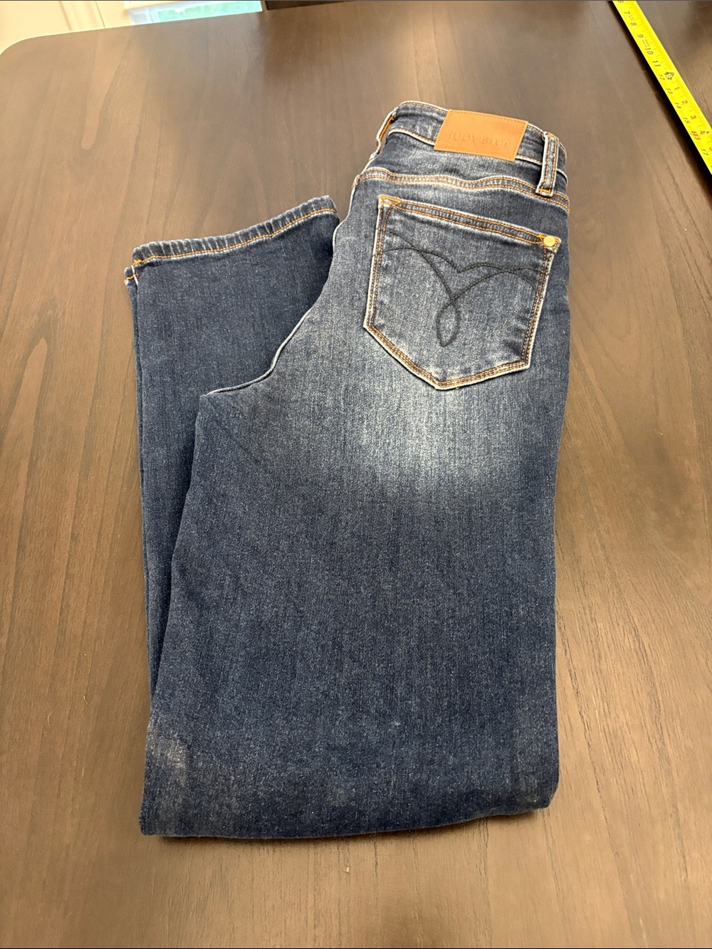 Dark Blue women’s Judy Blue Jeans -straight  Fit